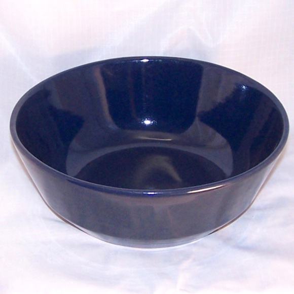 VTG Navy Frankoma Serving Bowl #6N - Picture 1 of 8